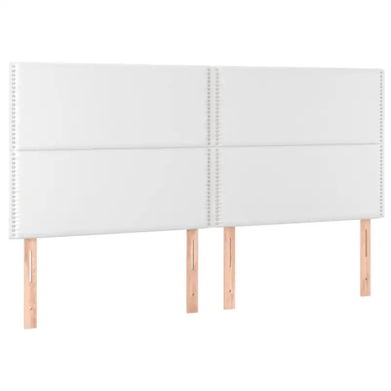 Boxspringbed met hoogwaardig kunstleer en comfortabele schuim afmetingen - Bedden & bedframes