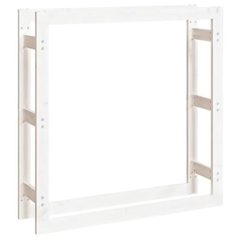 Brandhoutrek van massief grenenhout 100x25x100 voor nette opslag - Brandhoutrekken & -dragers