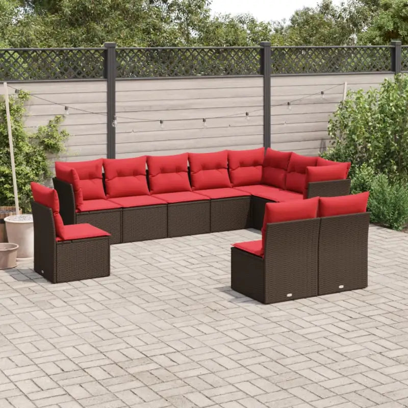 Bruine Tuinset met gepoedercoat staal en waterdichte tas - Bruin / Zonder tafel - Tuinsets