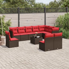 Bruine Tuinset met gepoedercoat staal en waterdichte tas - Tuinsets