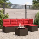 Bruine tuinsets met gepoedercoat staal en waterdichte tas voor buiten plezier - Bruin / Met tafel - Tuinsets