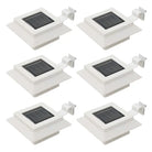 Buitenverlichting met levering bevat zonne-energie LED-lampen voor tuin - Wit / 6 / 1 - Buitenverlichting