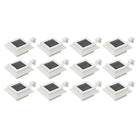 Buitenverlichting met levering bevat zonne-energie LED-lampen voor tuin - Wit / 12 / 1 - Buitenverlichting