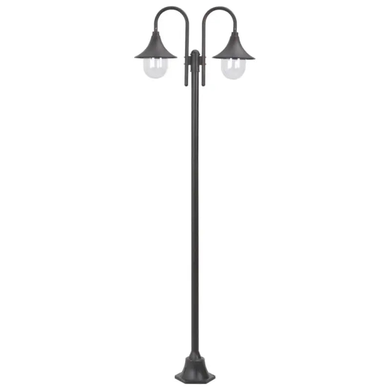 Buitenverlichting met PVC lampenkap voor een veilige en sfeervolle tuin - Brons / 1 - Buitenverlichting