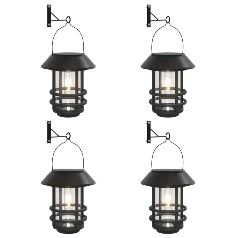 Buitenwandlamp met Vlam-effect op zonne-energie - Buitenverlichting
