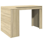 Bureau met bewerkt hout voor een trendy en duurzame interieurstijl - Bureaus