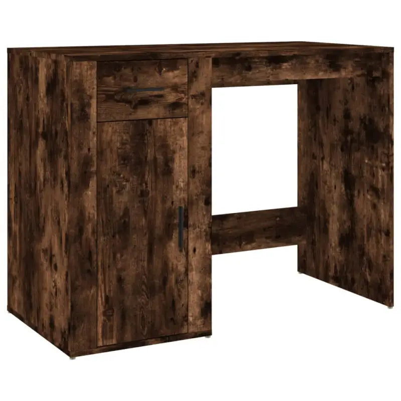 Bureau met kasten van bewerkt hout voor een elegante en duurzame werkruimte - Bureaus