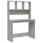 Bureau met schappen van bewerkt hout voor praktische en decoratieve ruimtes - Bureaus