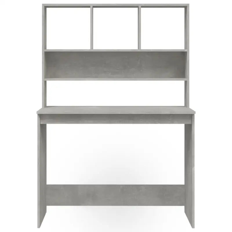 Bureau met schappen van bewerkt hout voor praktische en decoratieve ruimtes - Bureaus