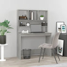 Bureau met schappen van bewerkt hout voor praktische en decoratieve ruimtes - Bureaus