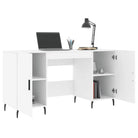 Bureau van bewerkt hout met elegante en duurzame afwerking - Bureaus