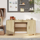 Bureau van bewerkt hout met hoge kwaliteit en stabiliteit - Sonoma eiken - Bureaus
