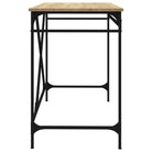 Bureau van bewerkt hout met industriële charme voor huis of kantoor - Bureaus