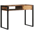 Bureau van massief gerecycled hout met veel opbergruimte en duurzame constructie - massief gerecycled hout - Bureaus