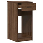 Bureau voor computertoren van bewerkt hout met opbergruimte - Bureaus
