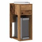 Bureaubureau van bewerkt hout voor computerbehuizing en opbergruimte - Oud hout - Bureaus