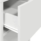 Bureaubureau van bewerkt hout voor computerbehuizing en opbergruimte - Bureaus