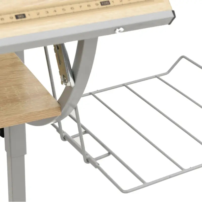 Bureaus van bewerkt hout voor studie en creatieve projecten - Bureaus