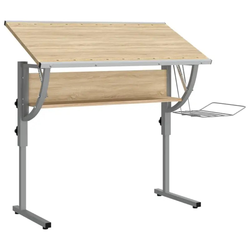 Bureaus van bewerkt hout voor studie en creatieve projecten - Bureaus