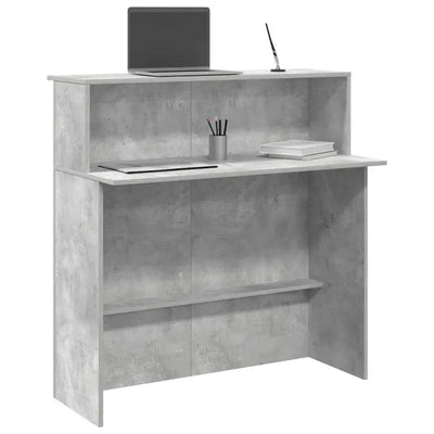 Engineered wood desks for various environments with storage space