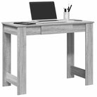 Bureaux van bewerkt hout in grijs sonoma voor woonruimte - Grijs sonoma - Bureaus