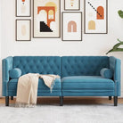 Chesterfield 2-zitsbank voor gezelligheid en comfort - Blauw / Tweezitsbank - Banken