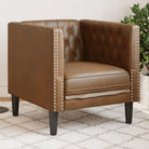 Chesterfield 2-zitsbank voor gezelligheid en comfort - Bruin / 1-zits - Banken