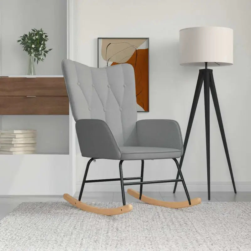 Chique en elegante schommelstoel met modern ontwerp - Schommelstoelen