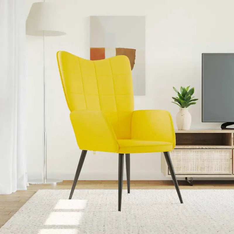 Chique en moderne relaxstoel met blokpatroon - Fauteuils & Relaxfauteuils