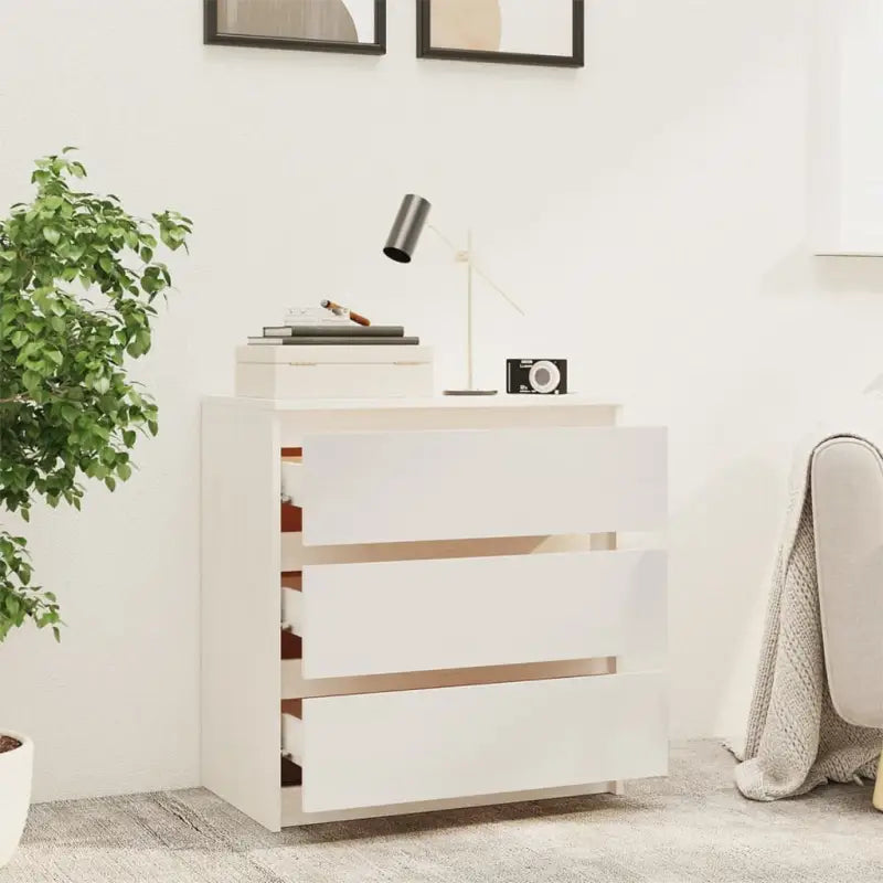 Chique nachtkastje van massief grenenhout voor een elegant interieur - Nachtkastjes