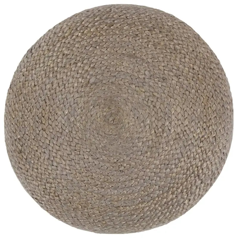 Chique poefs met jute koorden voor comfort en decoratie - Poefs