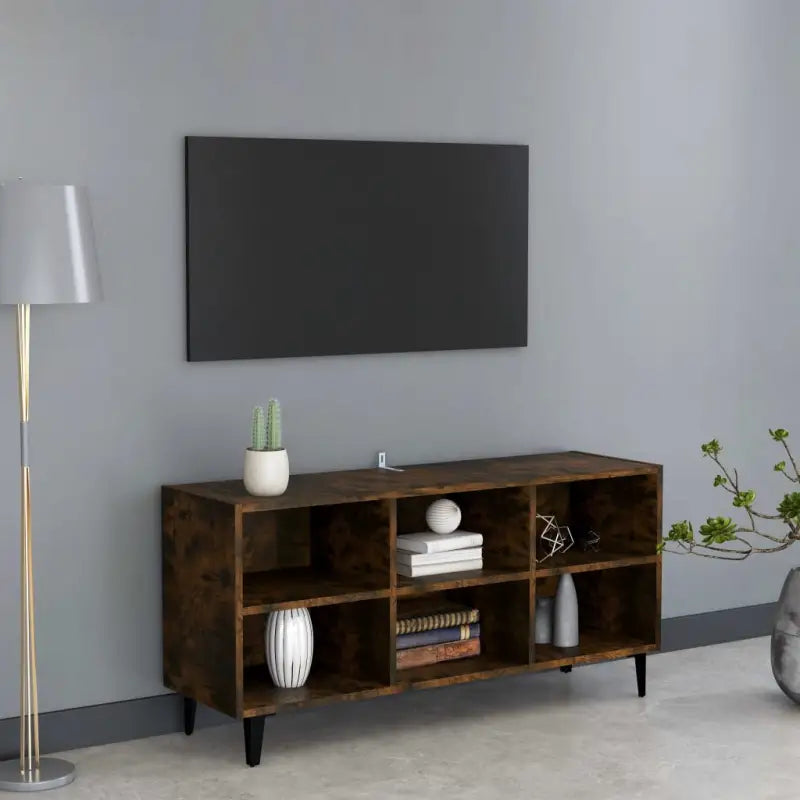 Chique tv-meubel met metalen poten voor een elegante uitstraling - Tv-meubels