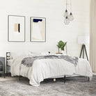 Comfortabel bedframe van bewerkt hout voor elke slaapkamer - Grijs sonoma / 140 x 200 cm - Bedden & bedframes