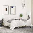 Comfortabel bedframe van bewerkt hout voor elke slaapkamer - Sonoma eiken / 160 x 200 cm - Bedden & bedframes
