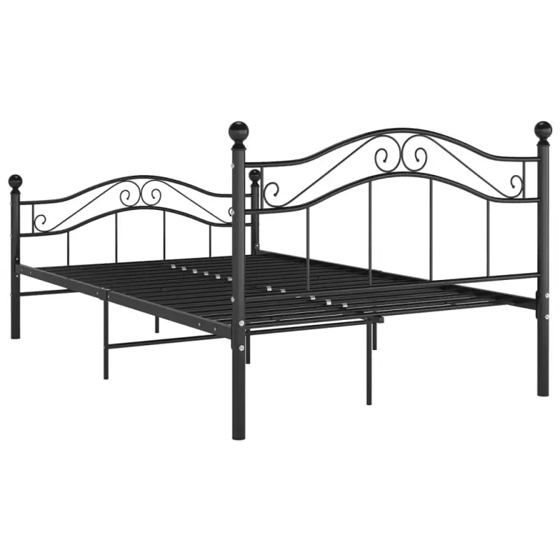 Comfortabel bedframe van gepoedercoat metaal voor een heerlijke nachtrust - Bedden & bedframes