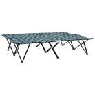Comfortabel inklapbaar kampeerbed met 600d polyester stof - Bladpatroon / 1 - Ligstoelen