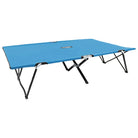 Comfortabel inklapbaar kampeerbed met 600d polyester stof - Blauw / 1 - Ligstoelen