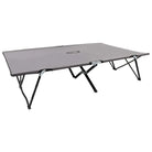Comfortabel inklapbaar kampeerbed met 600d polyester stof - Grijs / 1 - Ligstoelen