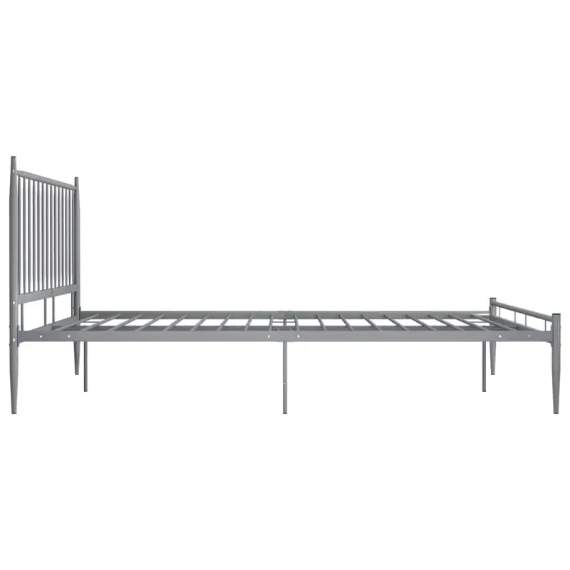 Comfortabel tweepersoonsbed met een stevig gepoedercoat metalen frame - Bedden & bedframes
