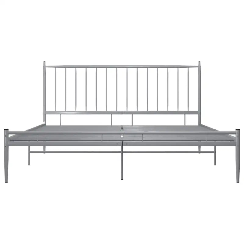 Comfortabel tweepersoonsbed met een stevig gepoedercoat metalen frame - Bedden & bedframes
