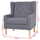 Comfortabele bankenset met houten frame en brede zitting voor ontspanning - Banken