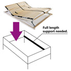 Comfortabele bedbodem met massief beukenhouten frame en sbs rubberen doppen - Bedden & bedframes