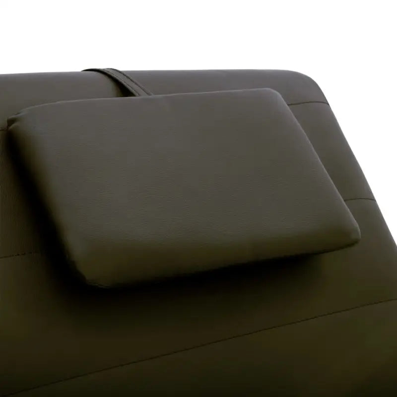 Comfortabele chaise longue met gegalvaniseerd stalen poten en tijdloos ontwerp - Bruin / 1 - Chaises longues
