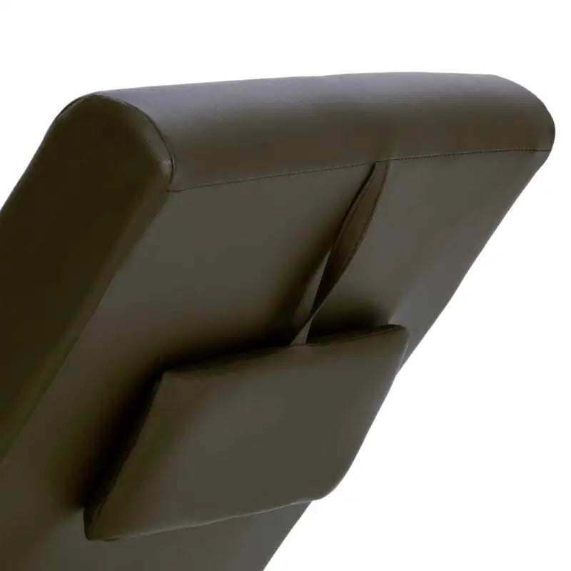 Comfortabele chaise longue met gegalvaniseerd stalen poten en tijdloos ontwerp - Bruin / 1 - Chaises longues