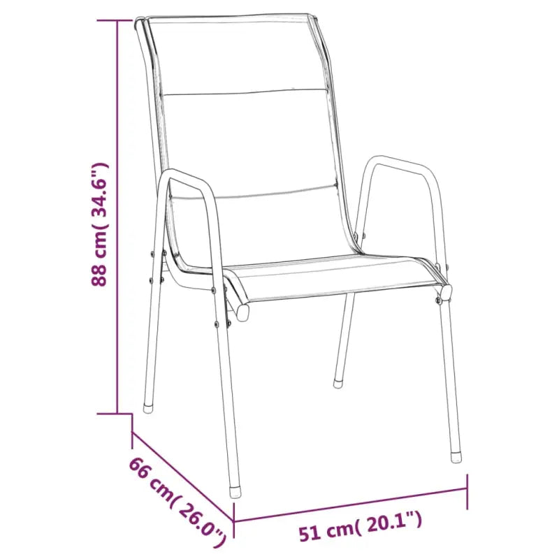Comfortabele en stabiele tuinstoelen voor binnen en buiten - Tuinstoelen