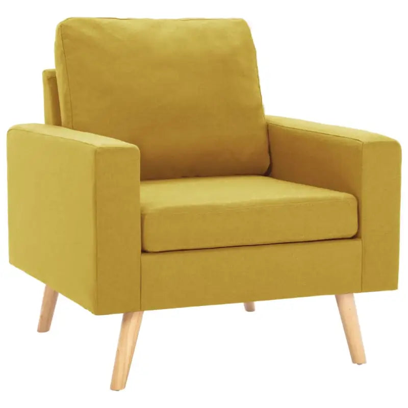 Comfortabele fauteuil met zachte stof en dik gevoerde vulling - Fauteuils & Relaxfauteuils