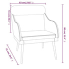 Comfortabele fluweel relaxfauteuil voor ontspanning na een drukke dag - Fauteuils & Relaxfauteuils