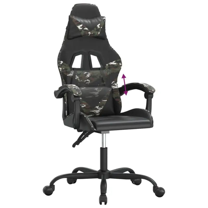 Comfortabele gamestoel met duurzaam kunstleer en vlekbestendige afwerking - Gamingstoelen