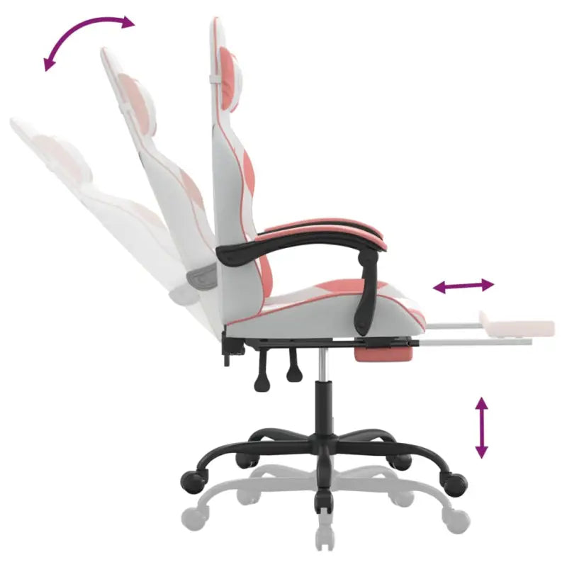 Comfortabele gamestoel van duurzaam kunstleer voor optimale zitervaring - Gamingstoelen