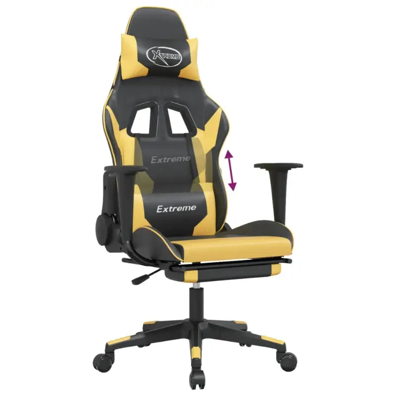 Comfortabele Gamingstoel met duurzaam kunstleer en vlekbestendige bekleding - Gamingstoelen
